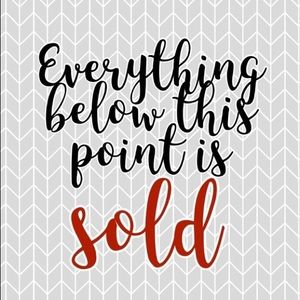 ⭐️ALL SOLD BELOW⭐️